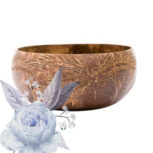 Entrega rápida Tazón de cáscara de coco Logotipo personalizado Artesanía Natural Hogar Cocina Desechable para regalos de negocios Hecho vietnamita - Product Image 3