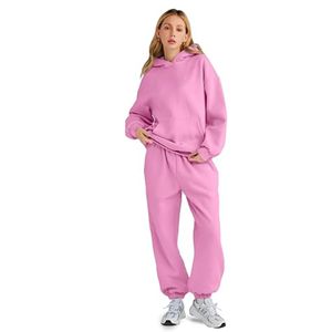 ชุดเสื้อผ้า2ชิ้นโอเวอร์ไซส์สำหรับผู้หญิง, ชุดเสื้อนอกมีฮู้ดสำหรับผู้ชาย - Product Image 2