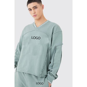 Sudadera con Capucha para Hombre en Negro y Rosa Intenso con Rayas en Contraste, Logotipo Personalizado y Pantalones Deportivos a Juego, Marca Privada OEM - Product Image 5