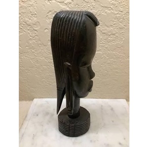 Bustos de Ébano Tallados a Mano de Alta Calidad |   Suministro al por Mayor de Arte en Madera Africana - Product Image 2