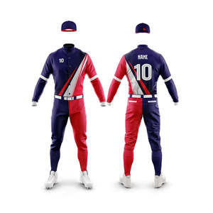 Ensemble d'uniformes de baseball de qualité supérieure Vêtements d'équipe sur mesure Uniforme de baseball de qualité supérieure et confortable - Product Image 1