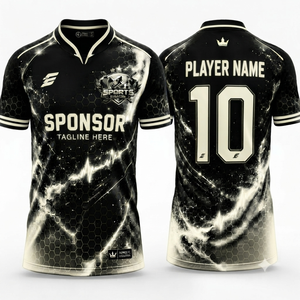 เสื้อฟุตบอลสั่งทำจากโรงงานโดยตรง ชุดทีมฟุตบอลระบายอากาศได้ดี ผู้ผลิตเสื้อฟุตบอลแบบ OEM ODM - Product Image 5