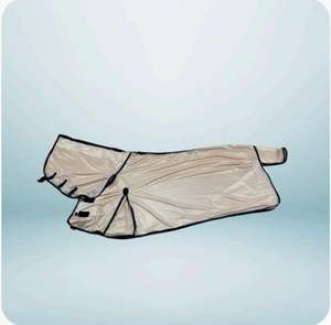 พรมผ้าตาข่ายแบบหนาผ้าห่มม้าขาวดำหัวเข็มขัดคู่บนพรมคอ - Product Image 1