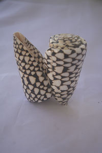 Conus Marmoreus SEASHELL BIJOUX Conidae Conus Shell Motif Noir & Blanc Poli Taille 8-10cm - Product Image 6