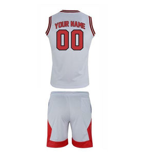 Moda al aire libre estilo callejero de secado rápido para hombres conjunto de uniforme de baloncesto transpirable conjuntos de ropa de baloncesto para adultos - Product Image 5