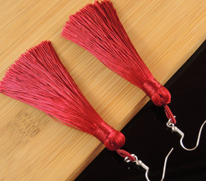 Bohemian, <b>Dangle</b> & Drop <b>Earrings</b> Fringe Tassel <b>Earrings</b> - <b>Gold</b> - Long - Product Image 1
