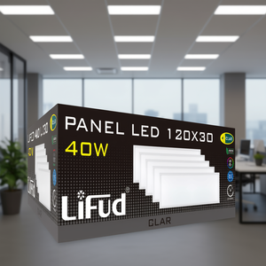 Panneau lumineux commercial LIFUD Driver 40W 120x30, panneaux LED encastrés - Product Image 3