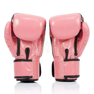 Guantes de boxeo con logotipo personalizado Suministro directo de fábrica 8/10/12/14oz Cuero PU para artes marciales - Product Image 4