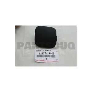 ฝาครอบตะขอเกี่ยวสำหรับกันชนหน้ารถยนต์โคโรลล่า รุ่นปี 10 ขึ้นไป ด้านขวา - หมายเลขอะไหล่แท้ 52127-12909 TST41823 - Product Image 1