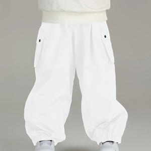 2025 nueva llegada ropa de esquí estilo Hip Hop logotipo personalizado holgados pantalones cortavientos impermeables de talla grande transpirable impreso - Product Image 3
