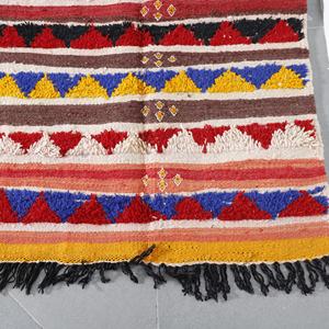 Handmade Moroccan Kilim Area <b>Rugs</b> Colorful Striped <b>Set</b> Premium Customizable Design - Product Image 4