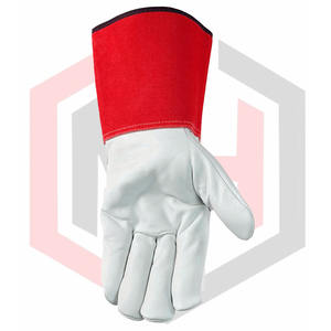 ถุงมือทำงานหนังอุตสาหกรรมป้องกันสำหรับงานหนัก - Product Image 6