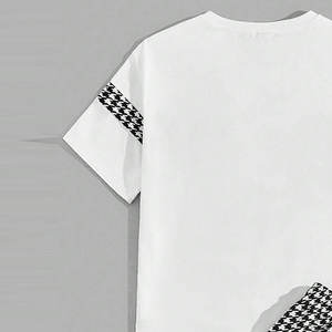 Vente en gros de vêtements respirants grande taille pour hommes t-shirts personnalisés pour hommes survêtements courts ensemble de shorts d'été unis ajustés de couleur unie - Product Image 6