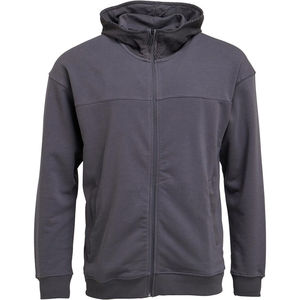 Sudadera con capucha de lana de punto de peso pesado transpirable de alta calidad para hombre, estampado personalizado, sólido, térmico, cremallera completa, invierno, algodón y poliéster - Product Image 1