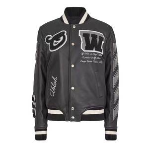 Chaqueta universitaria de satén corta para mujer, fácil de usar, precio al por mayor, venta de artículos en línea, chaquetas universitarias de satén corta para mujer - Product Image 1