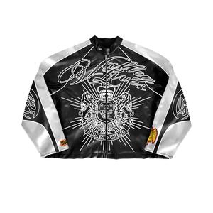 Nouvelle arrivée, veste varsity en cuir personnalisée, grande taille, streetwear d'hiver, légère, coupe-vent, respirante, tricotée - Product Image 2