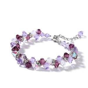 Bracelet Jeulia romantique en cristal imité - Bracelets élégants en cristal - Product Image 2
