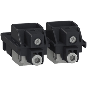 Kit di accessori PowerPacT B per morsetti meccanici Schneider Electric LV426973 per interruttori automatici 15A-125A 2 poli EverLink, confezione da 1 - Product Image 1