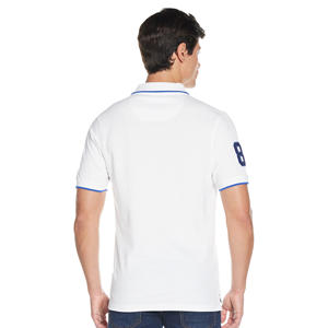 Polo personalizado para hombre, camisa a la moda, 100% algodón, logotipo de marca personalizado, informal, secado rápido, nuevo diseño promocional, venta al por mayor de fábrica - Product Image 2