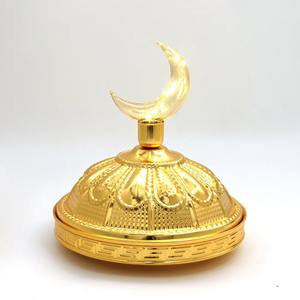 Bol de dates de style attrayant moderne personnalisé en gros avec lumières et couvercle en dôme nouveau design de qualité parfaite - Product Image 1