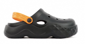 รองเท้าแตะยางคอมฟอร์ท รุ่นยางกันลื่น สีดำ น้ำหนักเบา ทนทาน รองเท้าใส่ในบ้านสำหรับผู้ชาย - Product Image 1