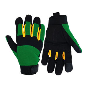 Gants de mécanicien décontractés pour hommes, logo personnalisé OEM tendance, cuir synthétique respirant, toucher doux, confortables, personnalisés - Product Image 1