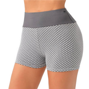 Shorts d'entraînement taille haute pour femmes Prix de gros Logo personnalisé Vêtements de sport respirants pour la course à pied Yoga Booty Exercice chaud - Product Image 1