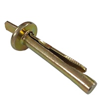 Fixations industrielles Yuetong – Prix usine – Acier au carbone grade 4.8 – Zinc jaune – M6 6x40 – Ancrage de plafond – OEM – Petit emballage