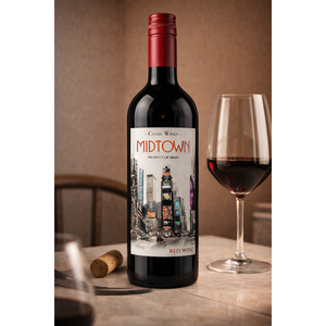 Midtown - Vin rouge sec Tempranillo Garnacha 11% ABV Vin rouge jeune espagnol 750ml - Product Image 2