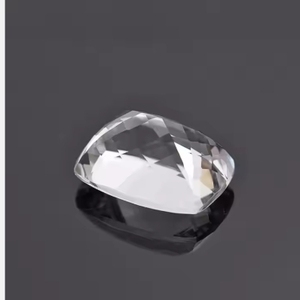 Vente en gros de topaze blanche naturelle taillée sur coussin 9X11mm pierre précieuse à facettes en vrac de haute qualité certifiée IGI prix d'usine par carat - Product Image 4