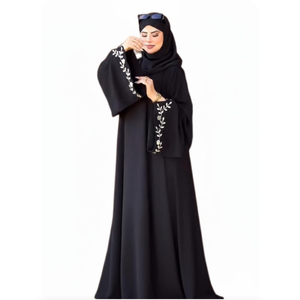 Abaya de Noche de Alta Calidad para Mujer, Elegante y Larga, Perfecta para Celebraciones - Product Image 4