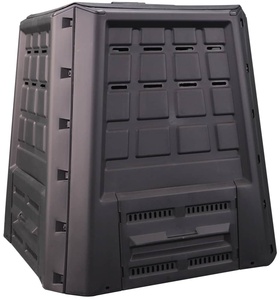 Compostiera Antracite 380 Lt. - Cm. 80x80x82 H - Product Image 1