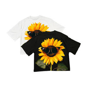 T-shirt Boxy 100% coton personnalisable à forte demande pour hommes coupe ample tissu tricoté imprimé de qualité supérieure - Product Image 1