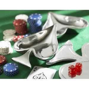 Cuenco decorativo martillado en forma de corazón para servidor de postres de frutas, vajilla plateada pulida para el hogar y el Hotel, cuencos de frutas - Product Image 4