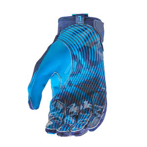 Gants de football américain pour jeunes, prix d'usine, vente chaude, gants de football personnalisés pour receveur, gants de course - Product Image 5