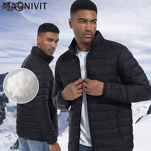 Chaqueta de Hombre de Poliéster Grueso Teñido Liso – Ropa de Abrigo Premium para Otoño e Invierno, Abrigo Casual de Alta Calidad, Elegante - Product Image 6
