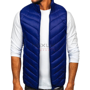 Gilet matelassé élégant pour hommes 2025 Veste sans manches chaude et durable, parfaite pour les activités d'hiver et de plein air. - Product Image 5