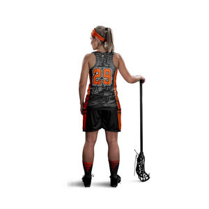 2023 nouveauté maillot de crosse réversible meilleur matériel imprimé vêtements de sport prix de gros uniforme de crosse - Product Image 6