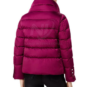 Low MOQ Custom <b>Women</b> Puffer <b>Jacket</b> <b>Lightweight</b> Breathable Wholesale Price Puffer <b>Jacket</b> For <b>Women</b> - Product Image 6