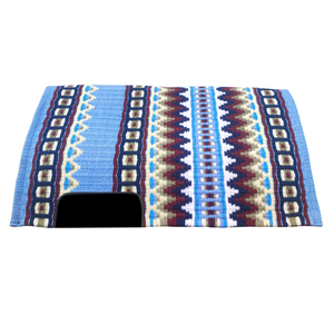 Manta para espectáculo de caballos/Almohadilla para caballos Western Show Diseño de Nueva Zelanda Hecho a mano para caballos Manta para espectáculo de lana multicolor Lana superior - Product Image 1