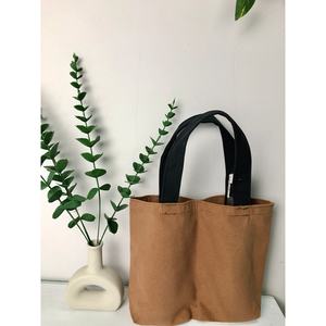 Sac de bouteille d'eau à deux compartiments en toile écologique fabriqué au Vietnam 500ml 510ml 600ml 700ml tasses taille lettre de fermeture ouverte - Product Image 5