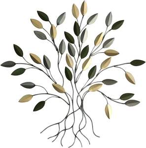 Sculptures en métal de conception de client Statues Sculpture moderne Décoration extérieure Sculpture d'arbre en bronze d'artisanat en métal - Product Image 1