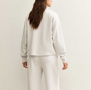 Conjunto Deportivo de Dos Piezas para Mujer, Estilo Urbano, Lavado Ácido, Estampado, Transpirable, de Secado Rápido, para Invierno, con Mangas Largas - Product Image 3