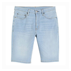 Hot Sale Custom Made Denim Jeans <b>Shorts</b> Summer Casual Breathable Lightweight Men's <b>Shorts</b> with <b>Zippers</b> - Product Image 1