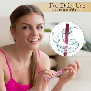 Stainless Steel Double-Sided Mini Nail File 180 Grit Reusable Durable Customizable Logo/Packing Professional Acrylic/Gel Nail - Product Image 5