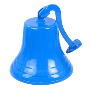 Campana Náutica Premium de Aluminio Fundido para Barcos de la Armada |   Regalos de Decoración para Cuarto de Bebé (3 Pulgadas, Azul) Decoración Marítima para el Hogar - Product Image 2