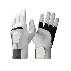 Guantes de golf de invierno personalizables XL para mano izquierda para hombres y mujeres Guantes de mujer con soporte deportivo de cuero Cabretta con estampado completo - Product Image 1
