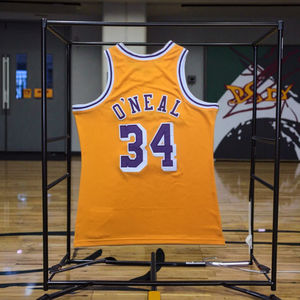 เสื้อบาสเก็ตบอลแบบปรับแต่งได้ ยูนิเซ็กซ์ สไตล์วินเทจ ปักลายตาข่าย แห้งเร็ว ระบายอากาศดี เหมาะสำหรับวิ่ง ออกกำลังกาย เทรนนิ่ง ลำลอง - Product Image 1