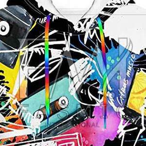 Sweat à capuche pour femme de haute qualité, couleur personnalisée, imprimé par sublimation, tissu jersey 100% coton, style streetwear, logo sur le devant - Product Image 6