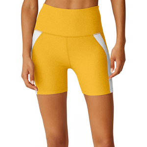 Shorts de yoga pour femmes à taille flexible personnalisés, dernière mode, motif, séchage rapide, respirant, ajustement confortable, vêtements de plein air unisexes - Product Image 5